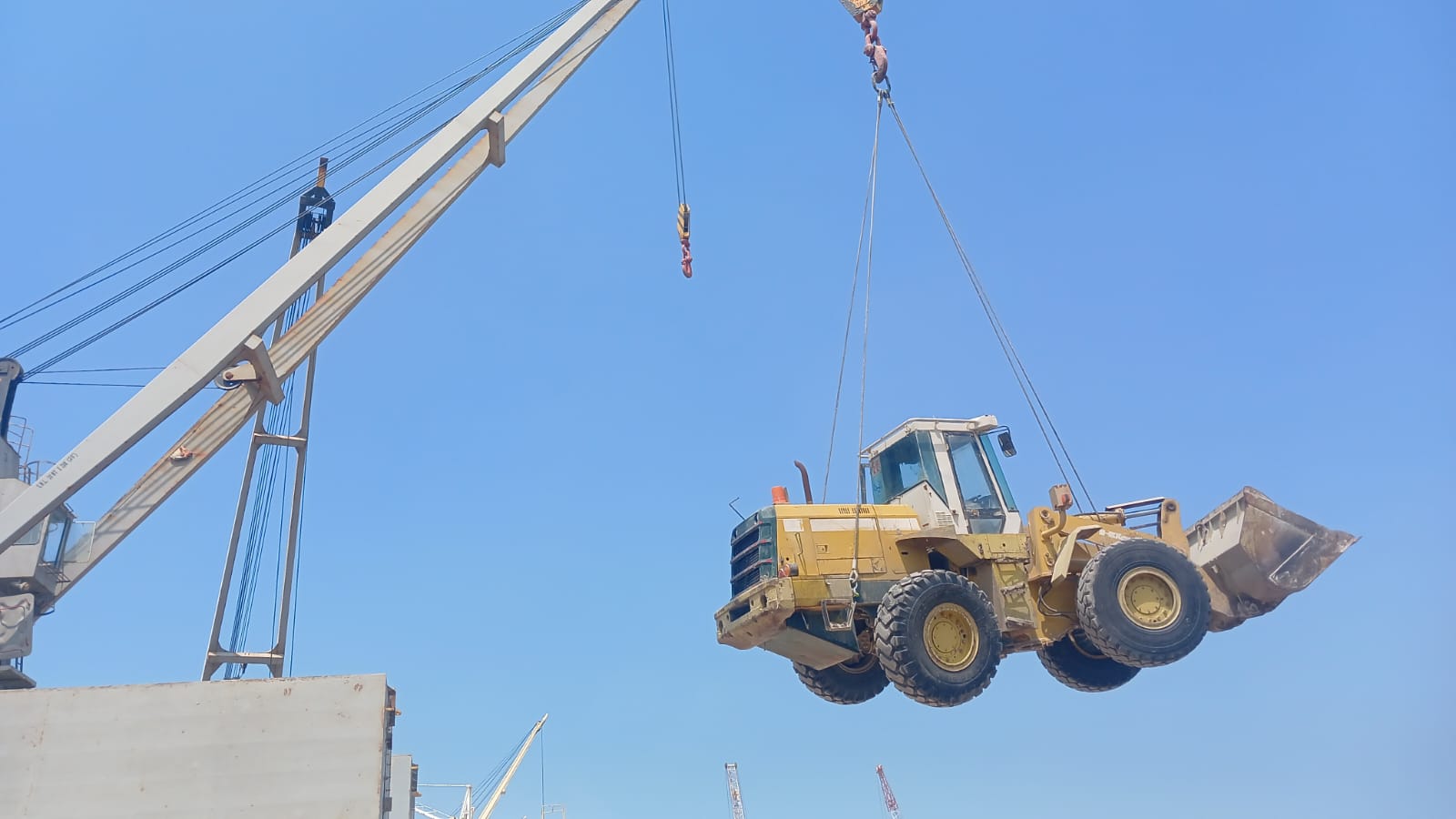 تفريغ وتخزين ذرة صب - StarTrans Logistics