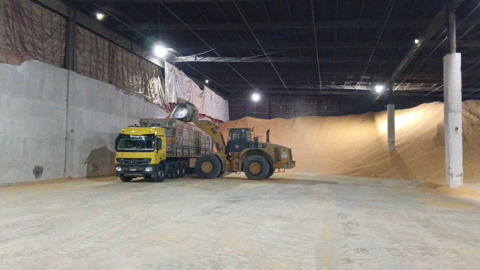 تفريغ وتخزين ذرة صب - StarTrans Logistics
