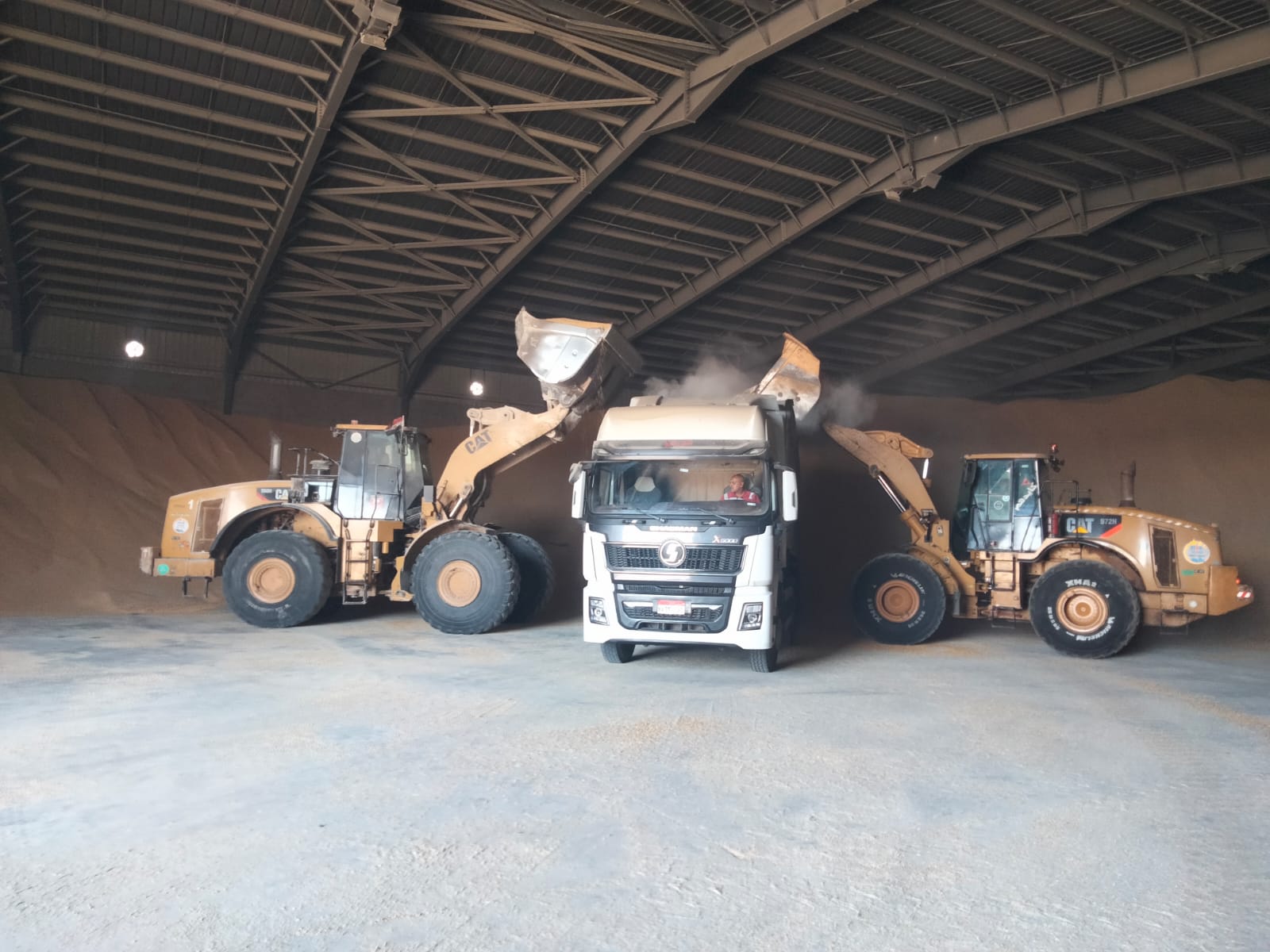 تفريغ وتخزين ذرة صب - StarTrans Logistics