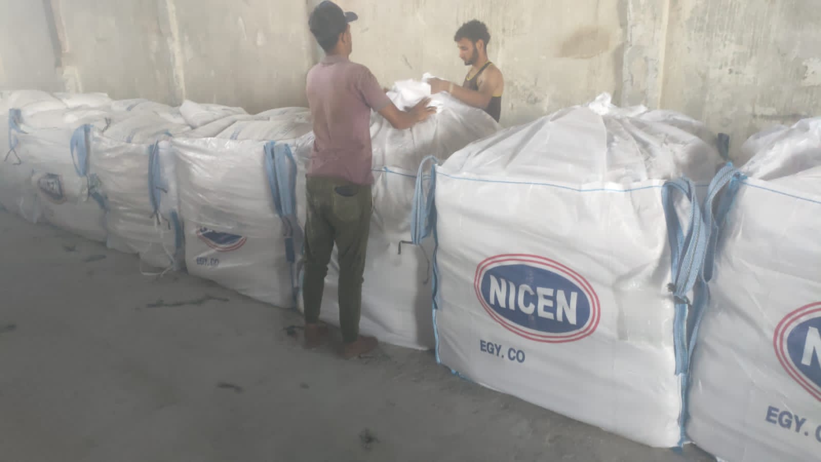 تعبئة وتخزين وشحن جبس معبأ - StarTrans Logistics